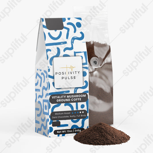 Vitality Mushroom Coffee (Medium Roast)