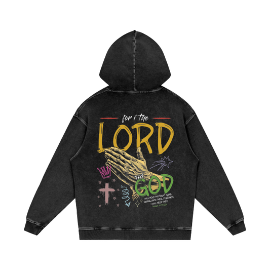 FOF -Acid Wash Oversize Hoodie