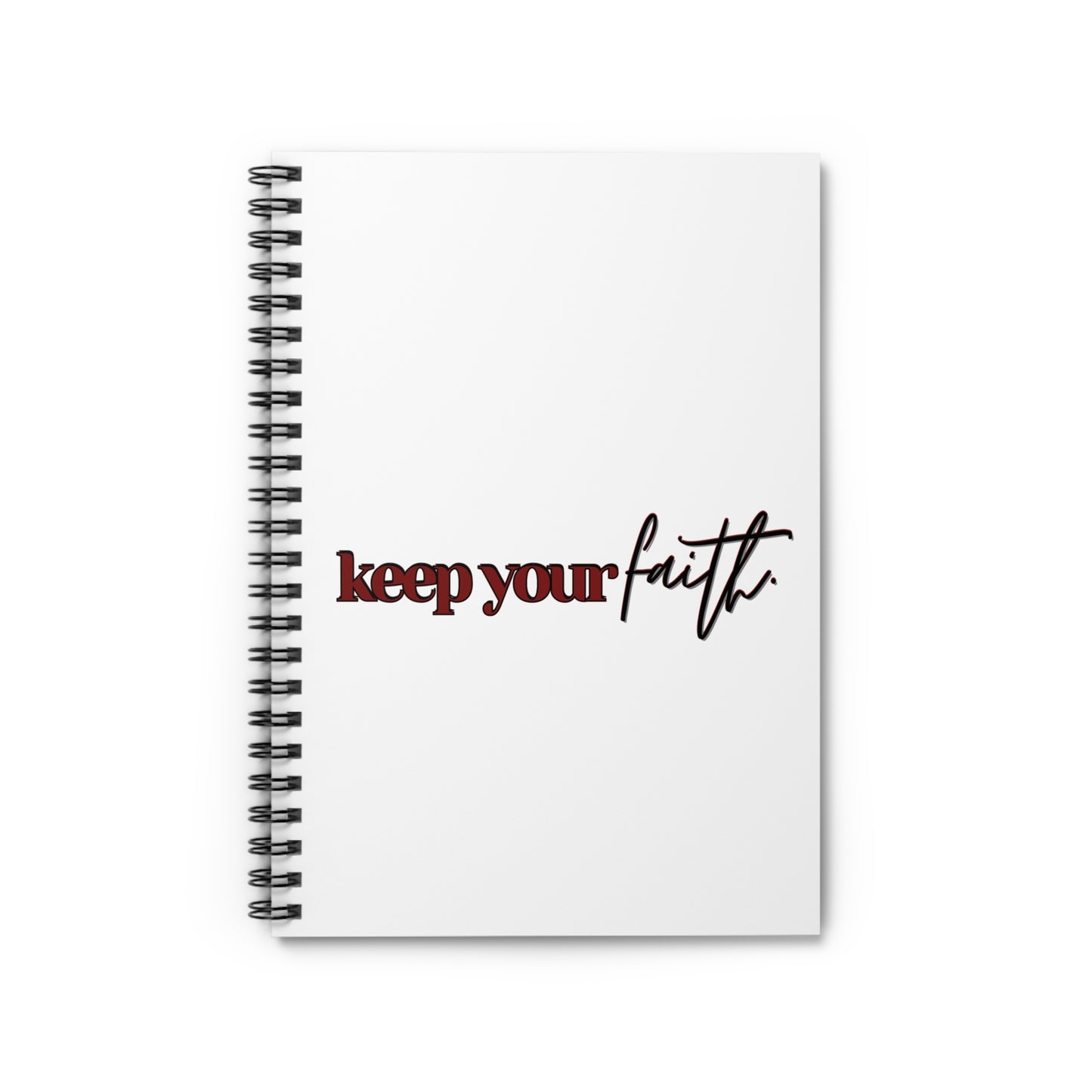 Faith Spiral Notebook