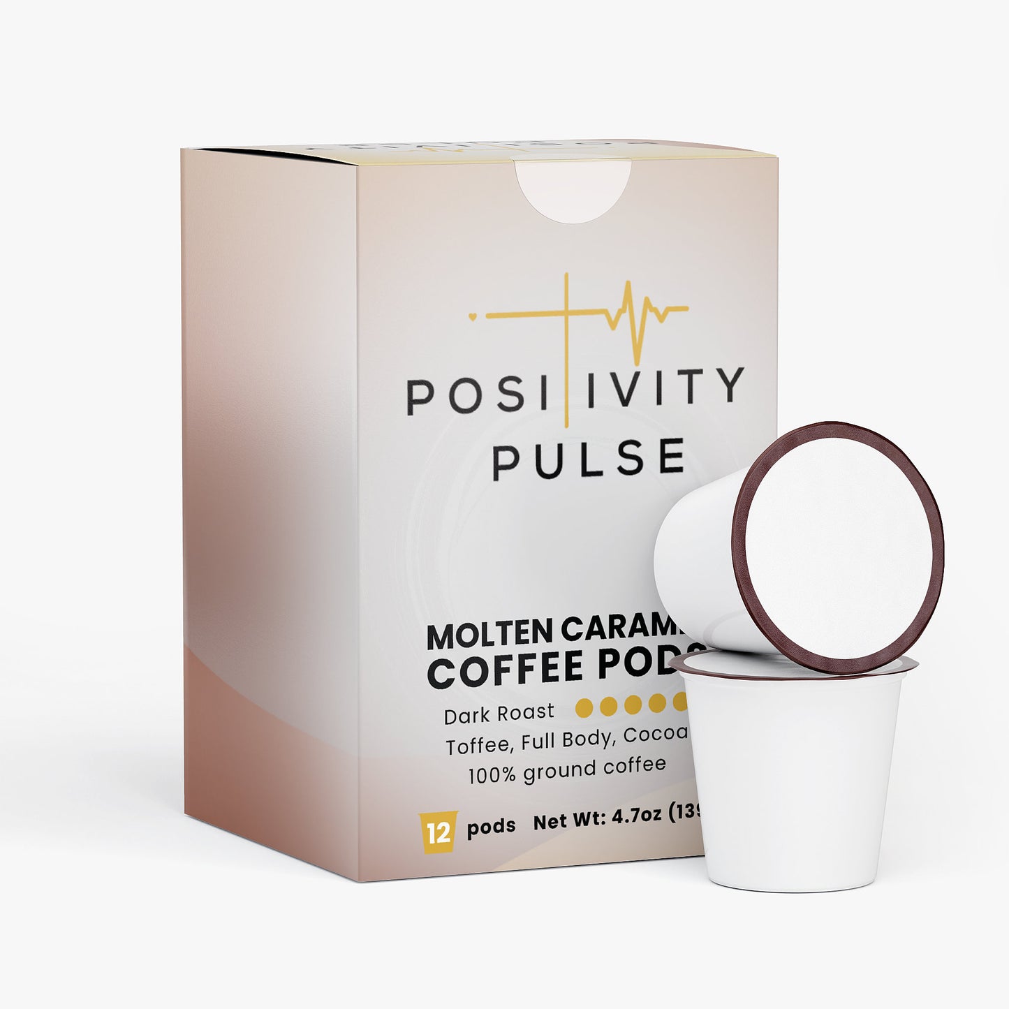 Molten Caramel Coffee Pods (Dark Roast)
