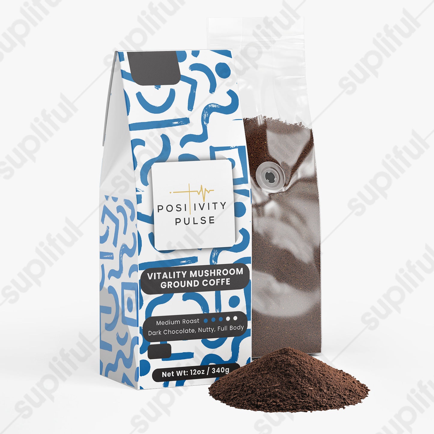 Vitality Mushroom Coffee (Medium Roast)