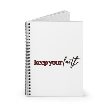 Faith Spiral Notebook