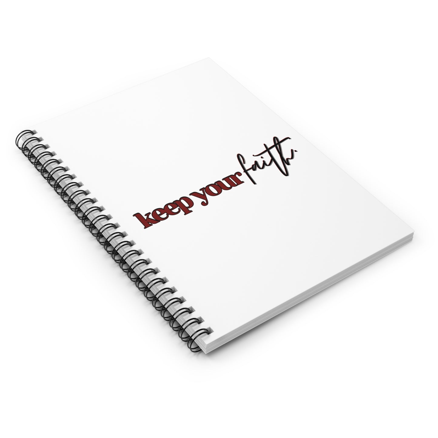 Faith Spiral Notebook